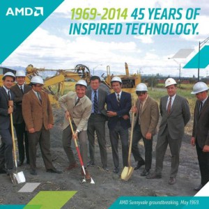 AMD 45 let